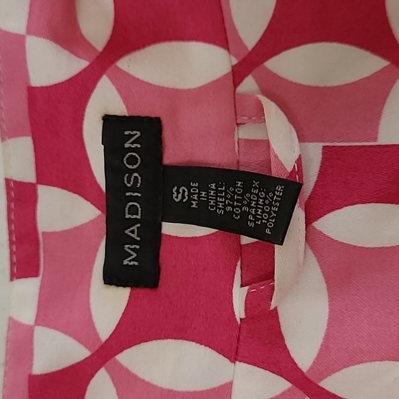 Madison Pink All-Weather Lightweight Coat with belt size Small - Picture 6 of 11